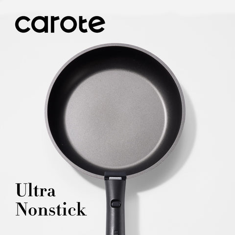 CAROTE dishwasher-safe pan for easy cleanup after cooking.