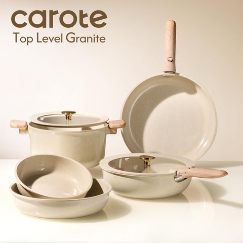 CAROTE 12-month warranty gives helpful support for cookware issues.