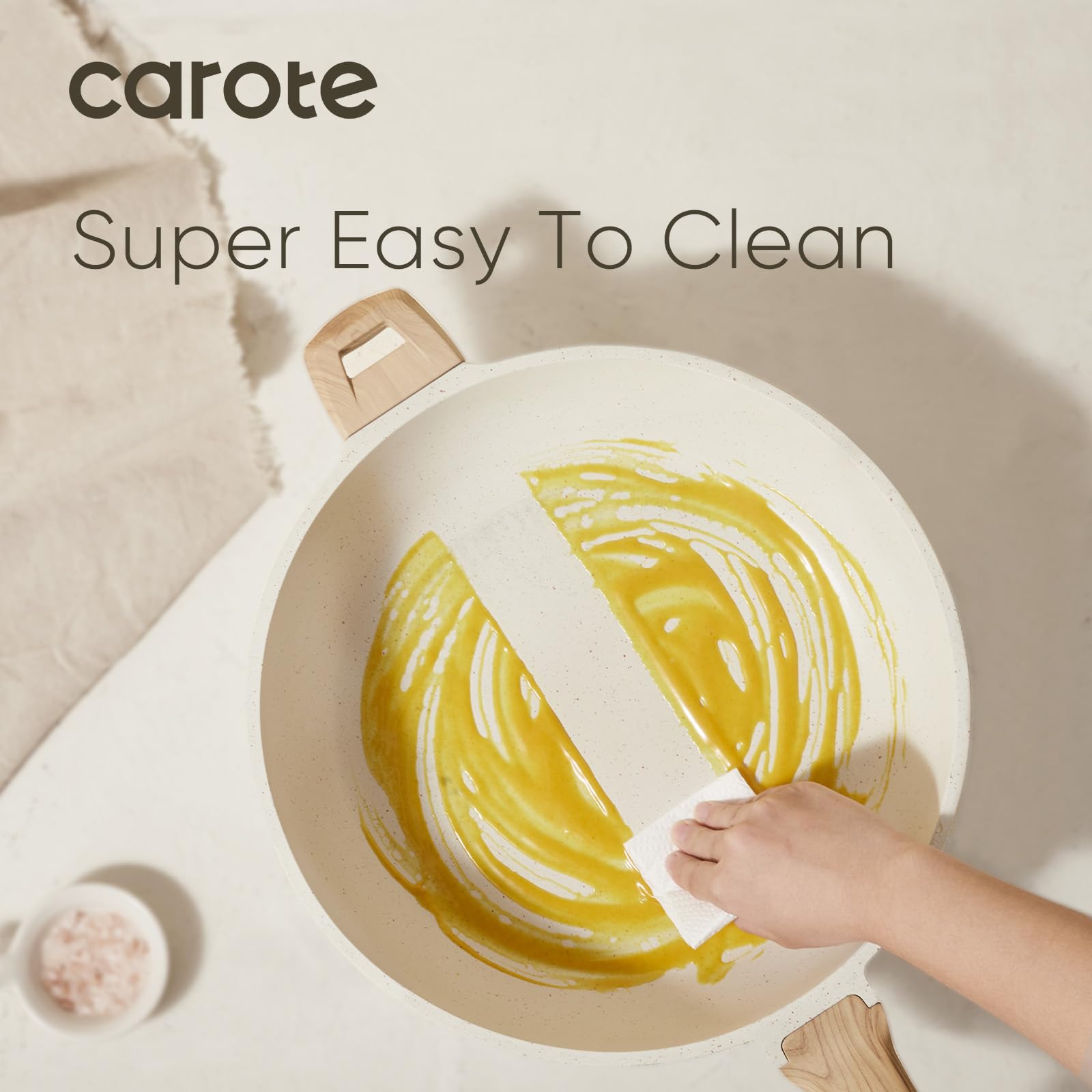 CAROTE durable design stands up to regular use and long-lasting performance