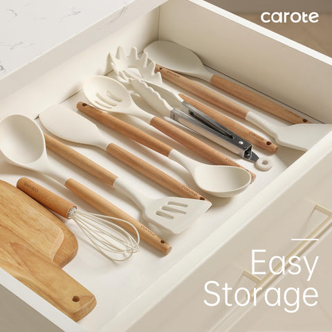 CAROTE egg whisk in cream for airy batters.