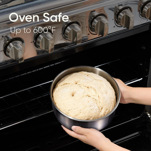 Carote elegant-serving design converts pans into stylish serving pieces.