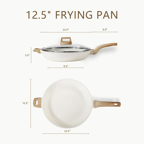 CAROTE granite nonstick coating provides easy food release for quick weeknight meals