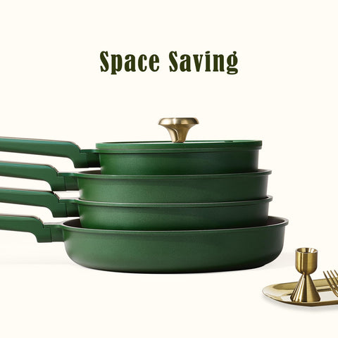 CAROTE nonstick coating supports healthier cooking with less oil