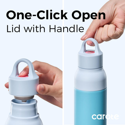 CAROTE ice-guard-filter keeps ice out of your sip while enjoying cold drinks