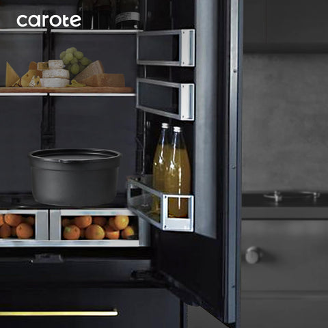 CAROTE lids, trivets, and utensils included for complete setup