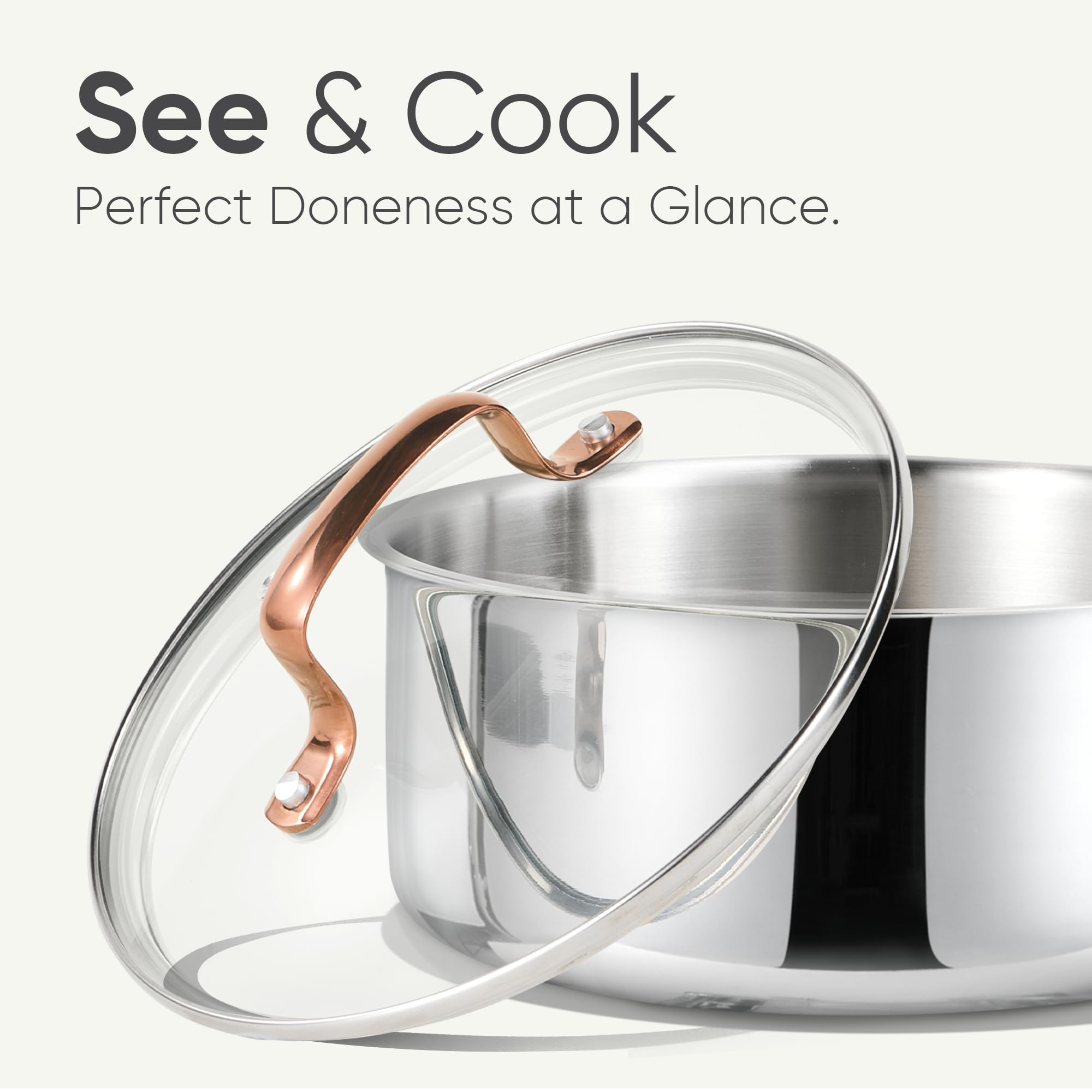 CAROTE induction-compatible cookware fits modern stovetops