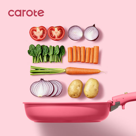 CAROTE induction-ready cookware suitable for magnetic stoves