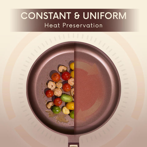 CAROTE stay-cool handles shown for safe lifting