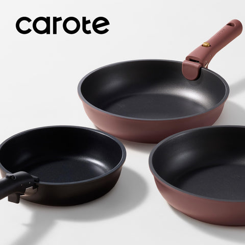 CAROTE nonstick coating offers easy release and dishwasher-safe convenience
