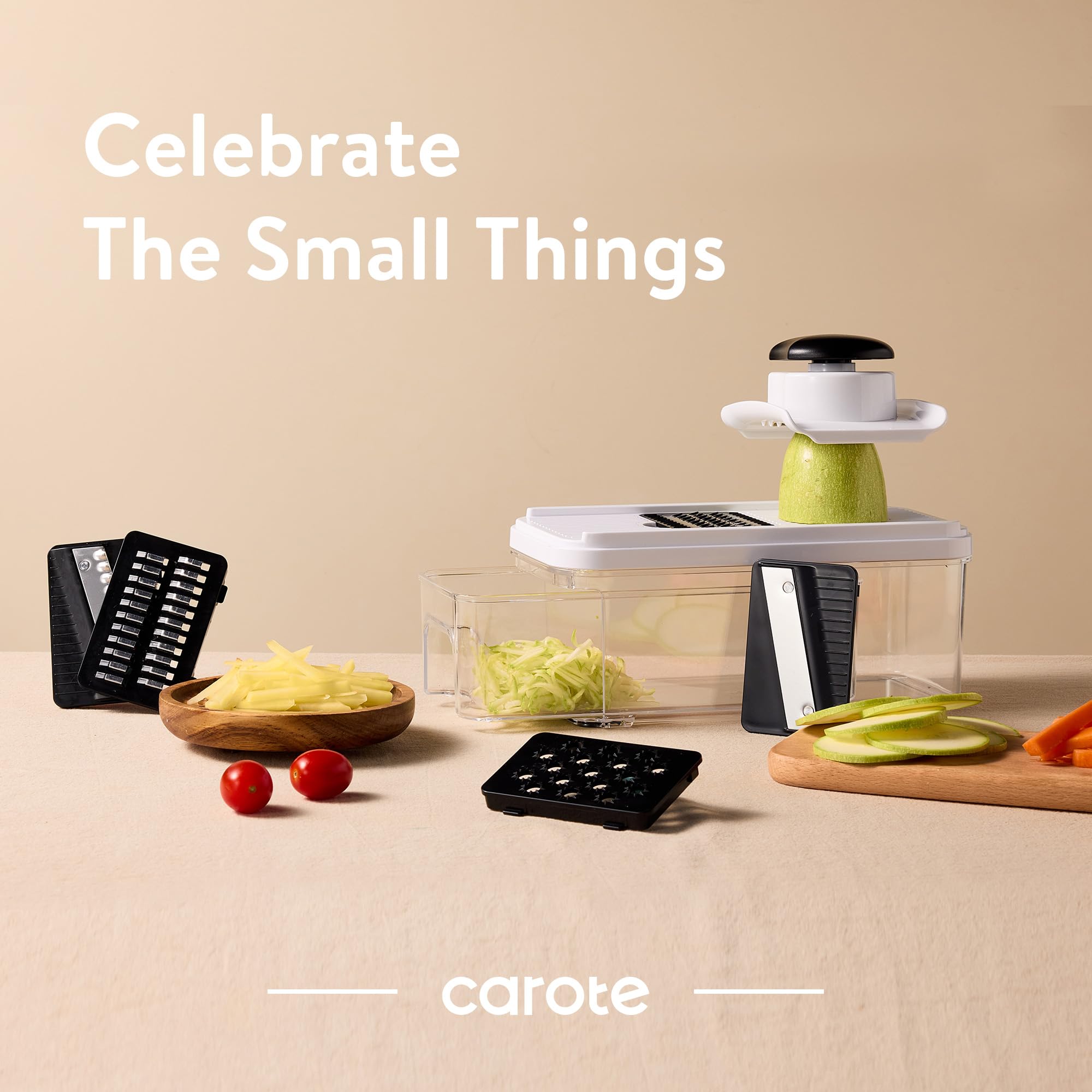 CAROTE on-counter kitchen setup demonstrates ease of use and stability