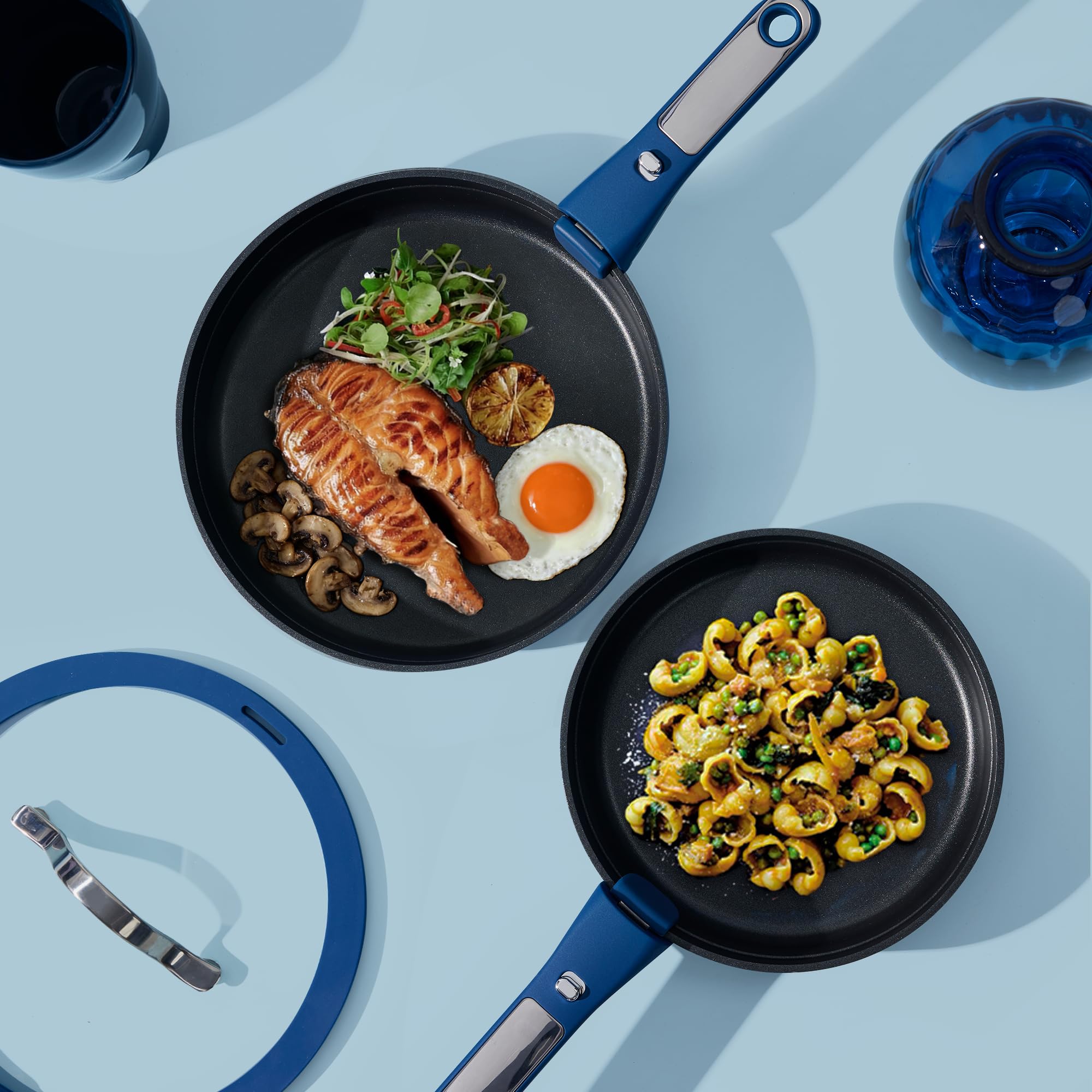 CAROTE oven-safe design supports transitions from stove to oven