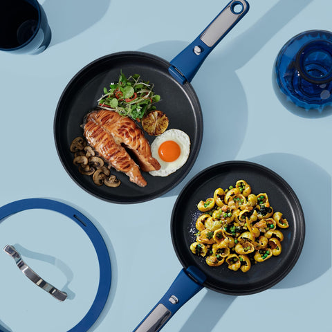 CAROTE oven-safe design supports transitions from stove to oven