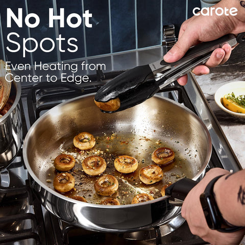 CAROTE oven-safe and dishwasher-friendly cookware.