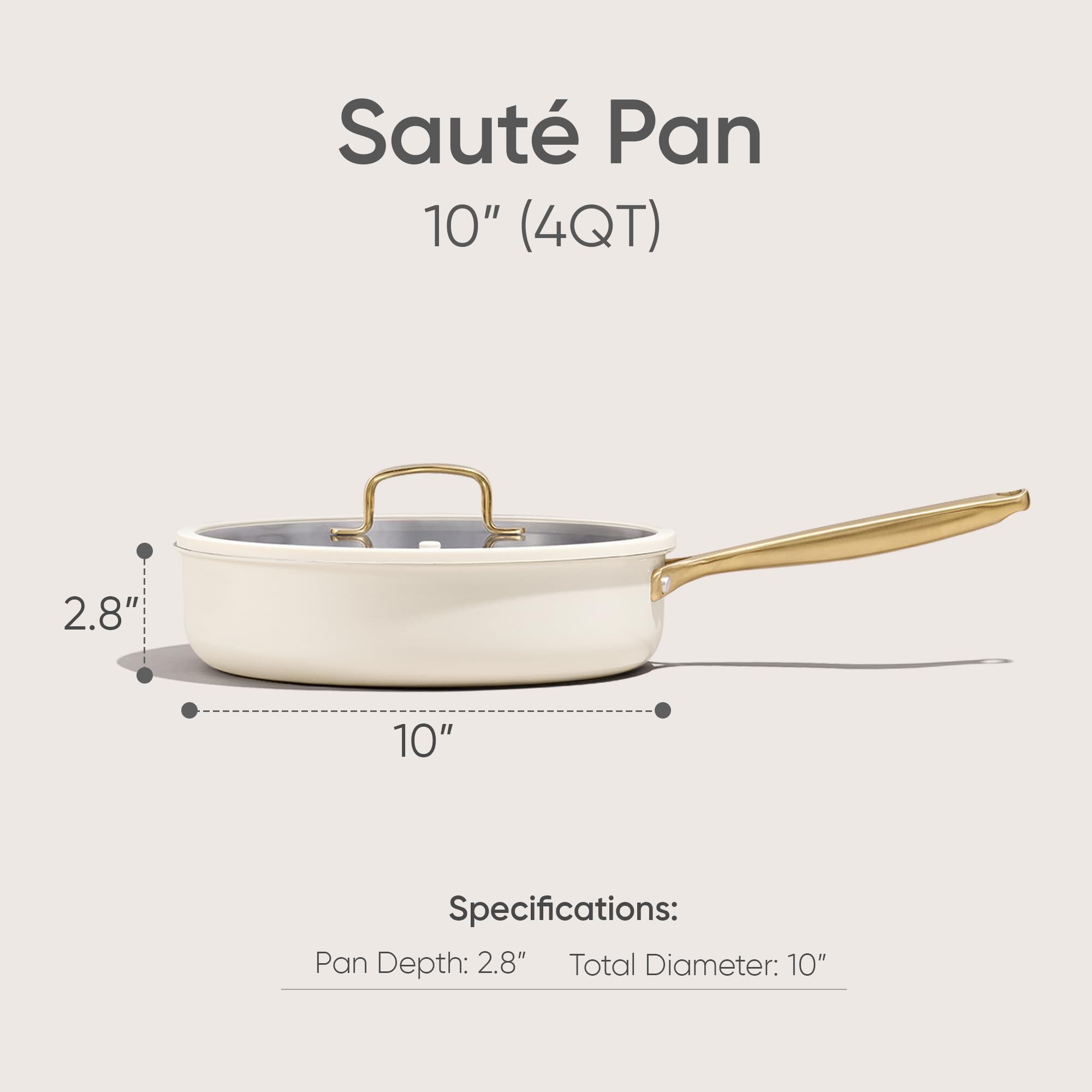 CAROTE oven-safe and induction-ready frying pan for versatile cooking