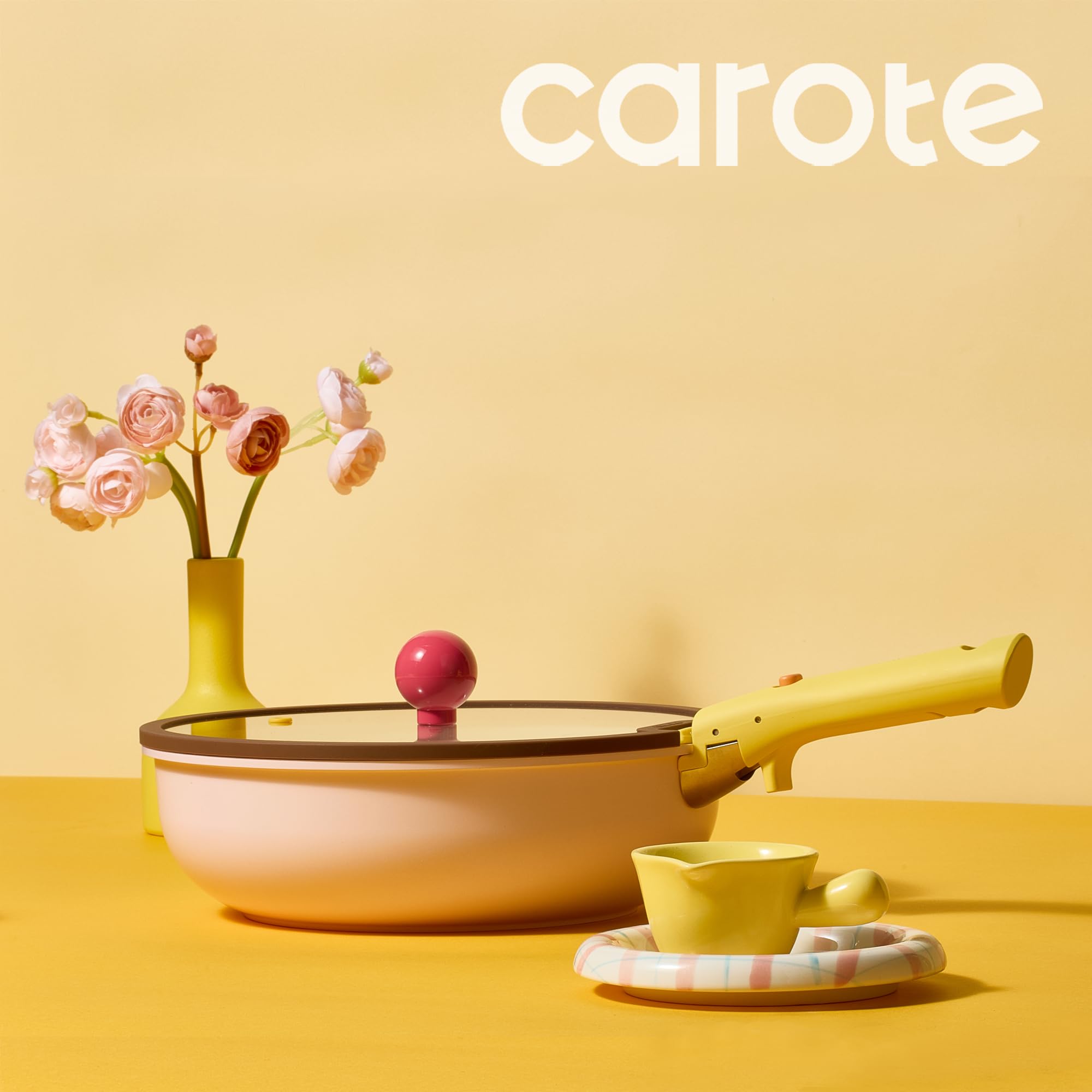 CAROTE PFOA-free cookware supports toxin-free cooking experiences.