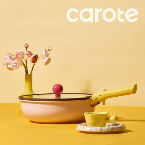 CAROTE PFOA-free cookware supports toxin-free cooking experiences.