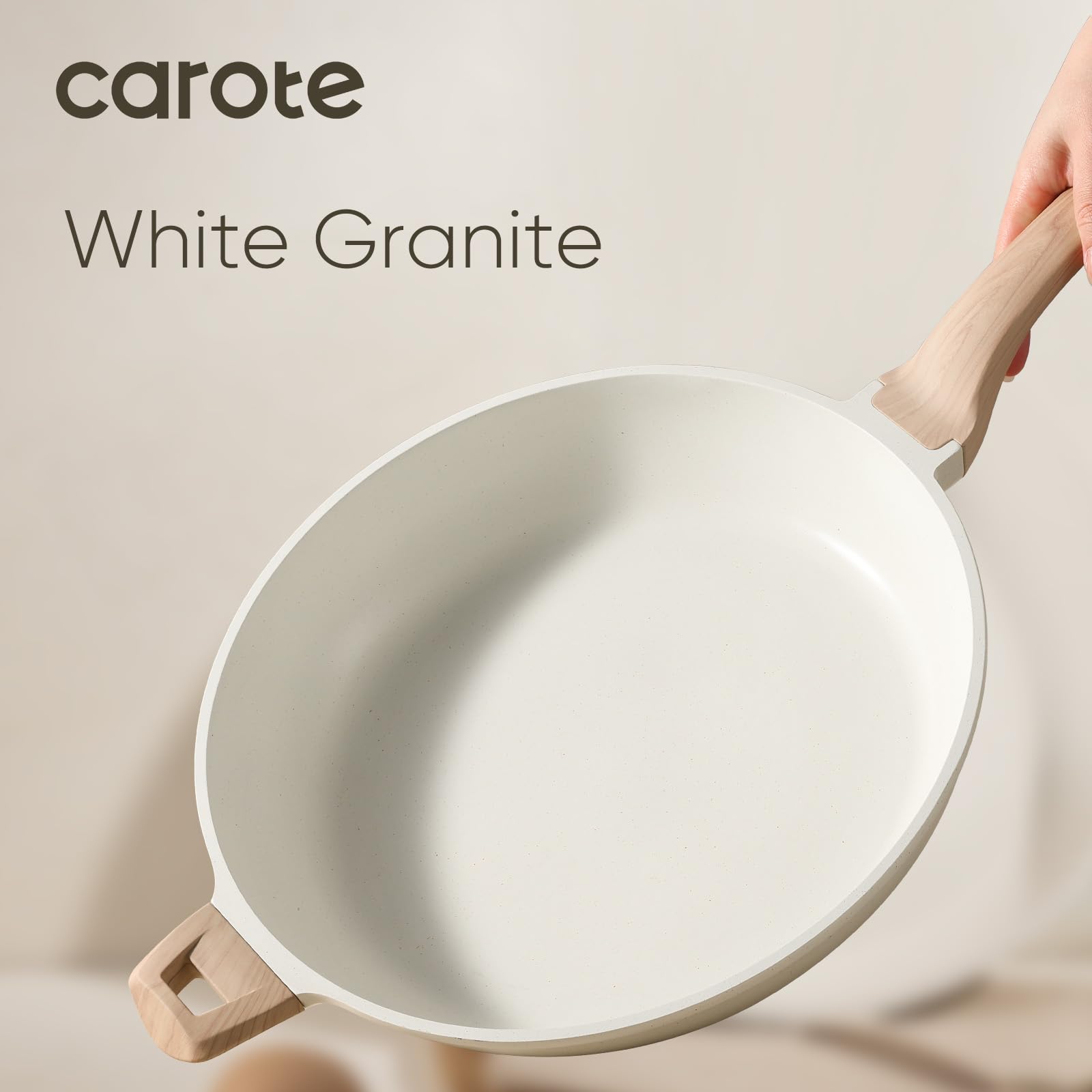 CAROTE PFOS and PFOA-free nonstick cookware for practical daily use
