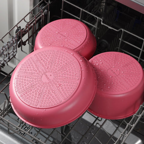 CAROTE pot protector aids safe stacking and organized storage