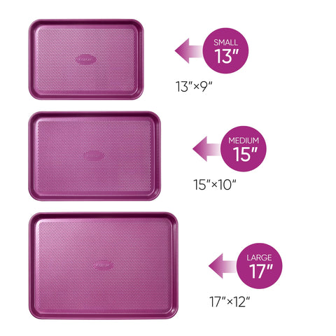 CAROTE 13-inch violet baking pan for even heating and crisp edges