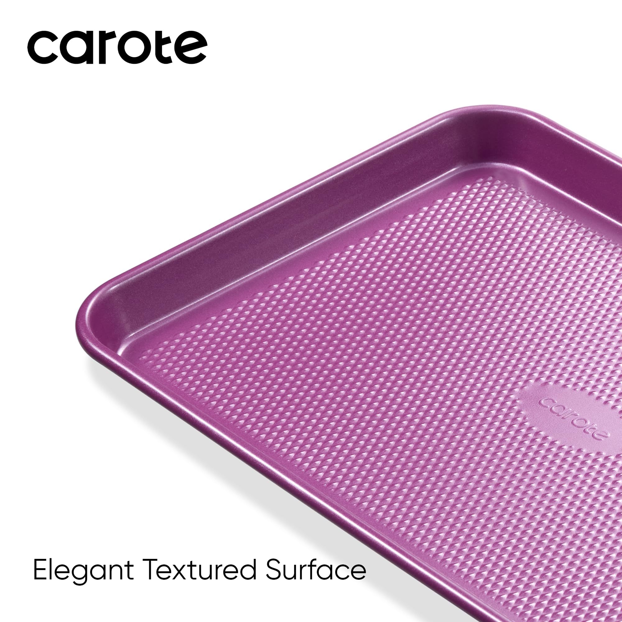 CAROTE 17-inch violet baking pan great for large roasts