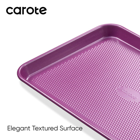 CAROTE 17-inch violet baking pan great for large roasts