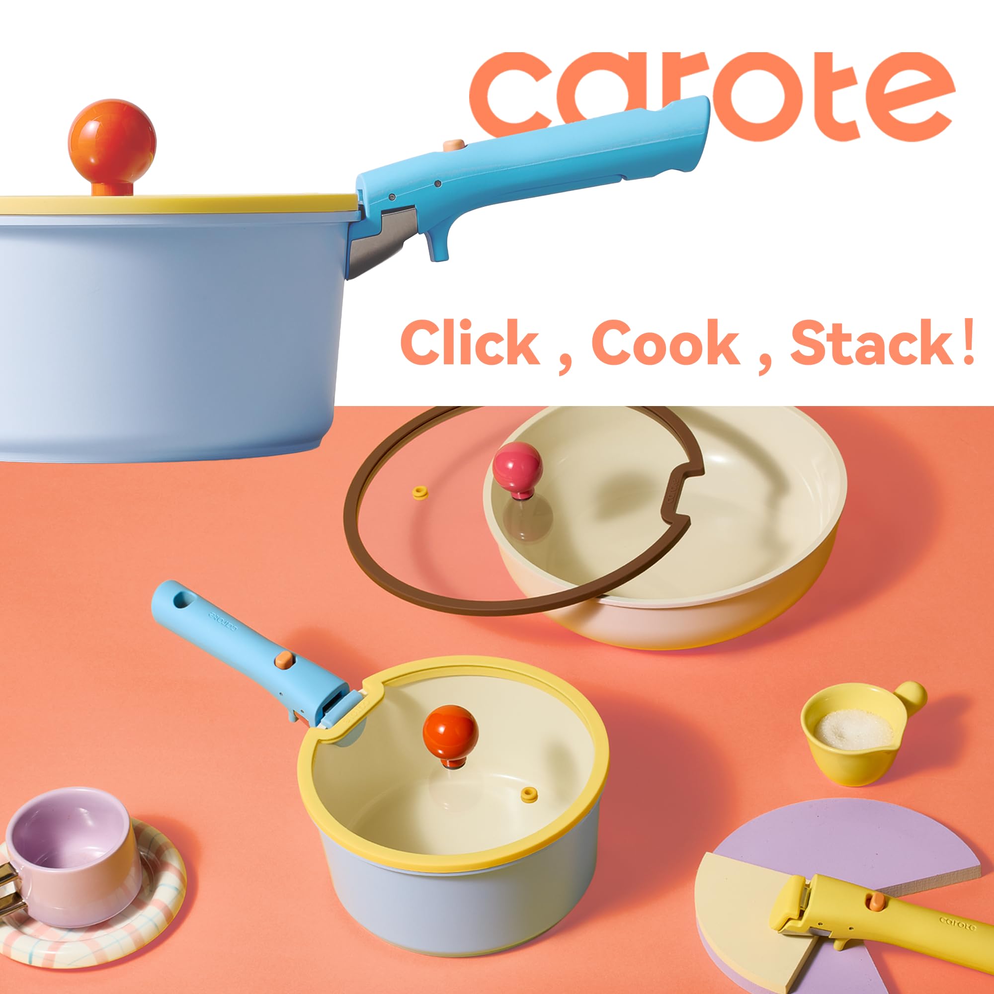 CAROTE RV-compatible dishwashers and ovens add on-the-road convenience.