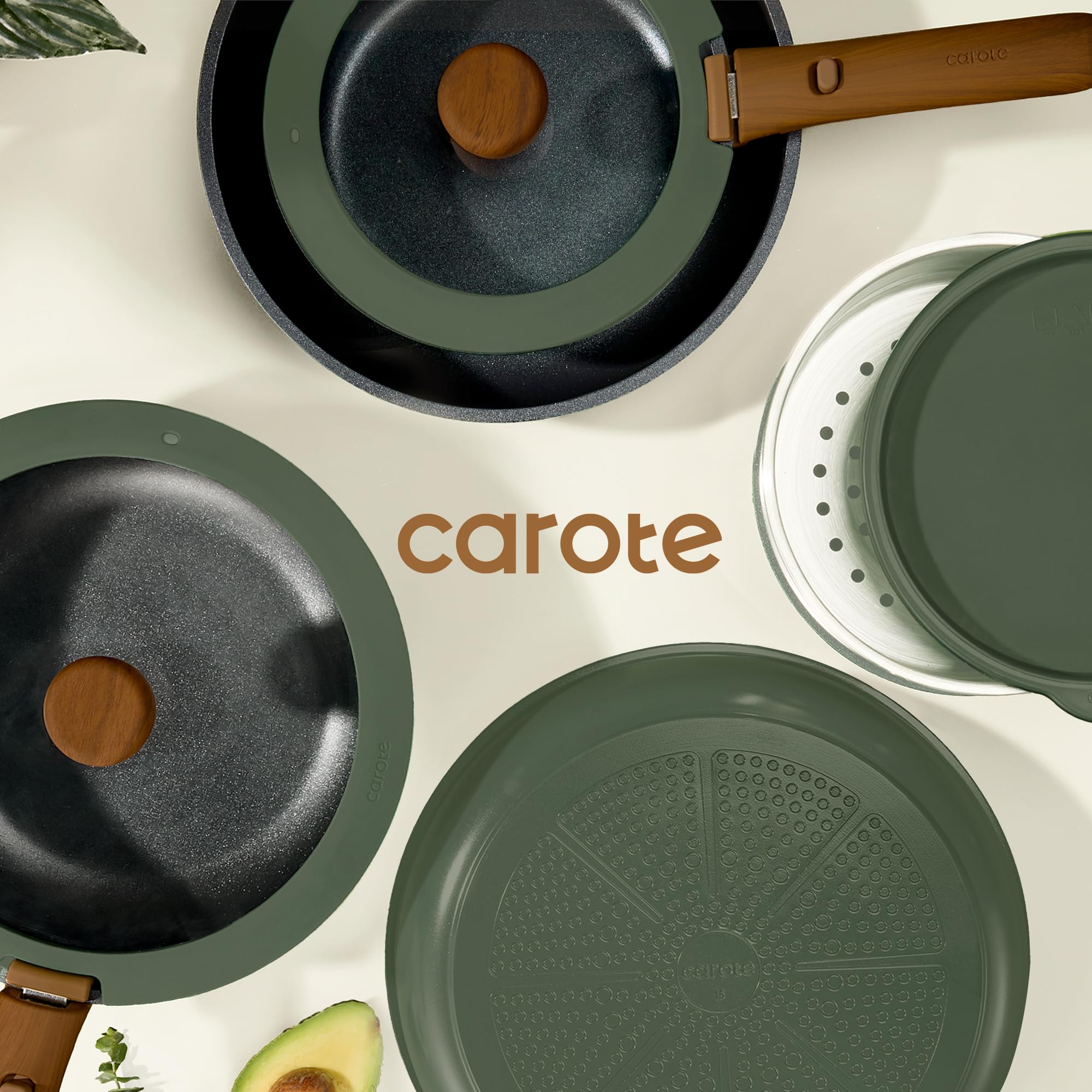 CAROTE RV-friendly set is portable for on-the-road cooking