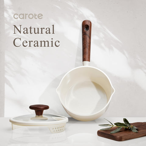 CAROTE saucepan easy cleanup after use supports quick kitchen routines