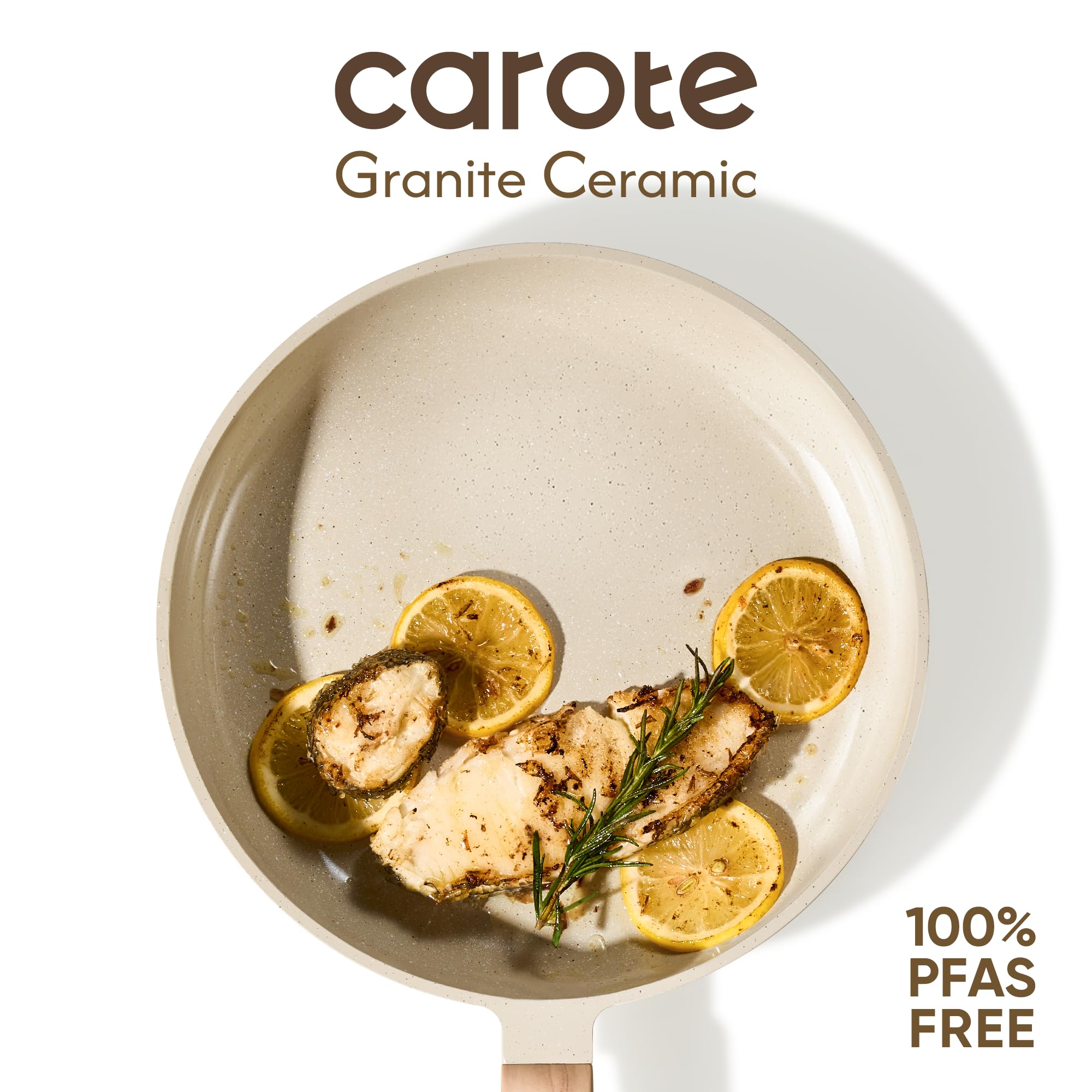 CAROTE saucepan with lid ready for precise simmering and cooking