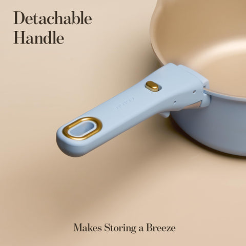 CAROTE 7-inch silicone lid for heat retention and splatter reduction