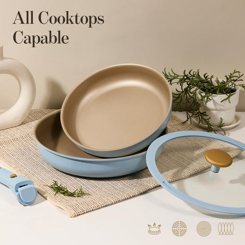 CAROTE silicone pad offers non-slip stacking and cooling