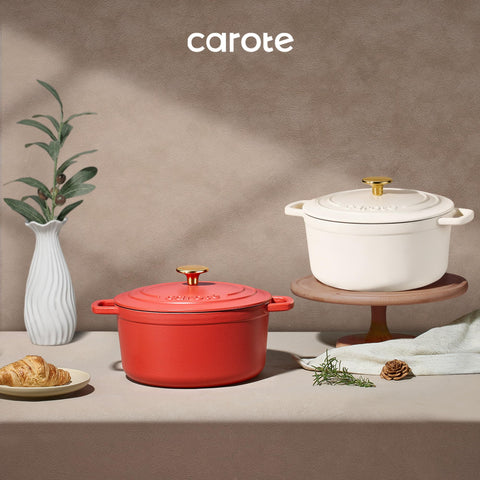 CAROTE Dutch oven ready for sourdough baking and other dishes