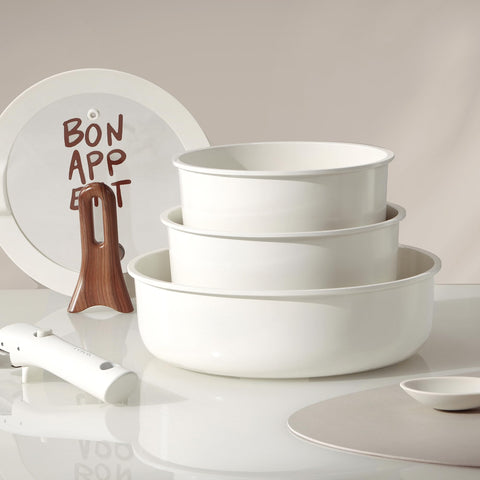 CAROTE space-saving design with removable handles for compact cabinet organization