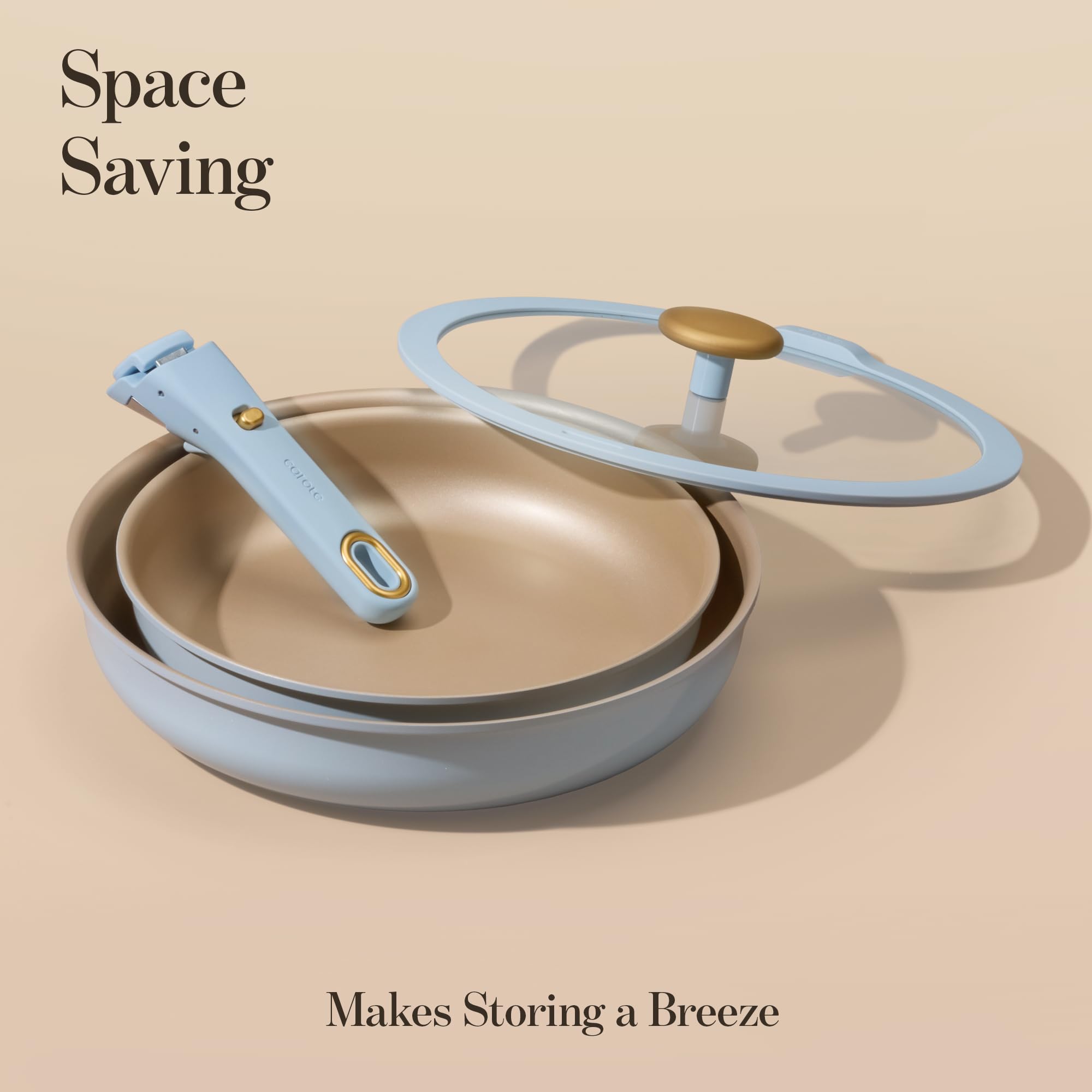 CAROTE utensil included helps stir and flip without scratching