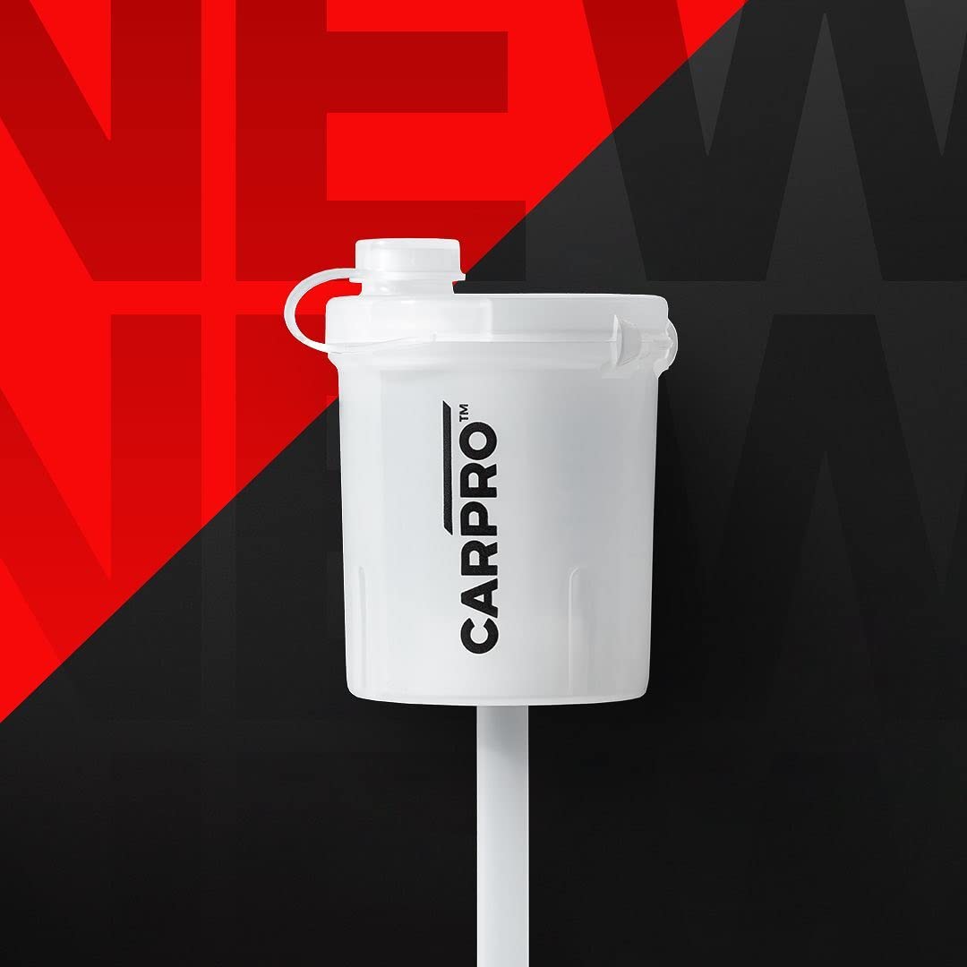 CARPRO Measure shows 28mm threaded-bottle compatibility for easy dilutions.