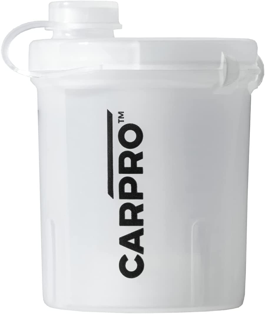 CARPRO Measure ml-oz markings provide clear measurement for accurate mixtures.