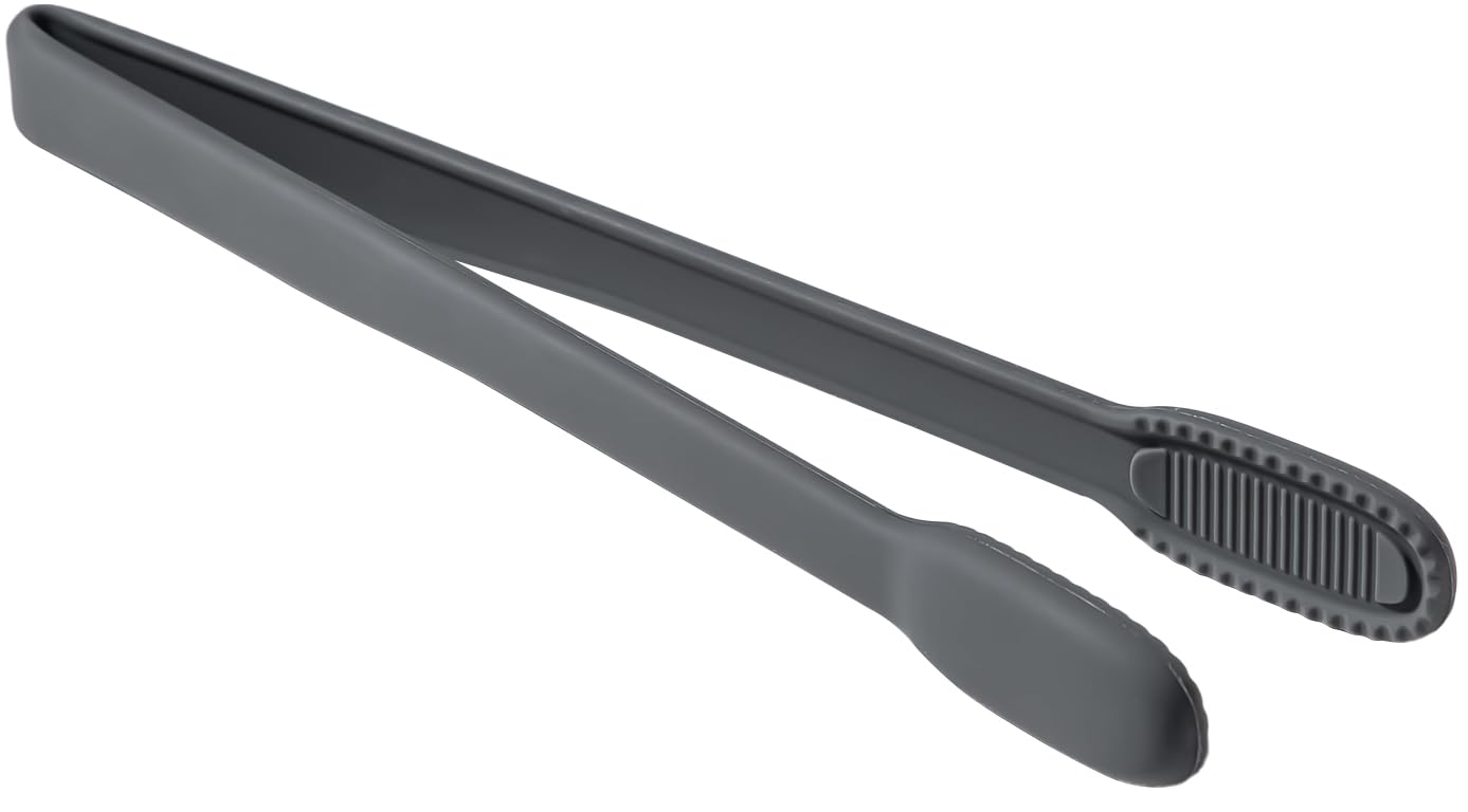 Carrotez silicone cooking tongs anti-slip grip for precise control during flipping and serving