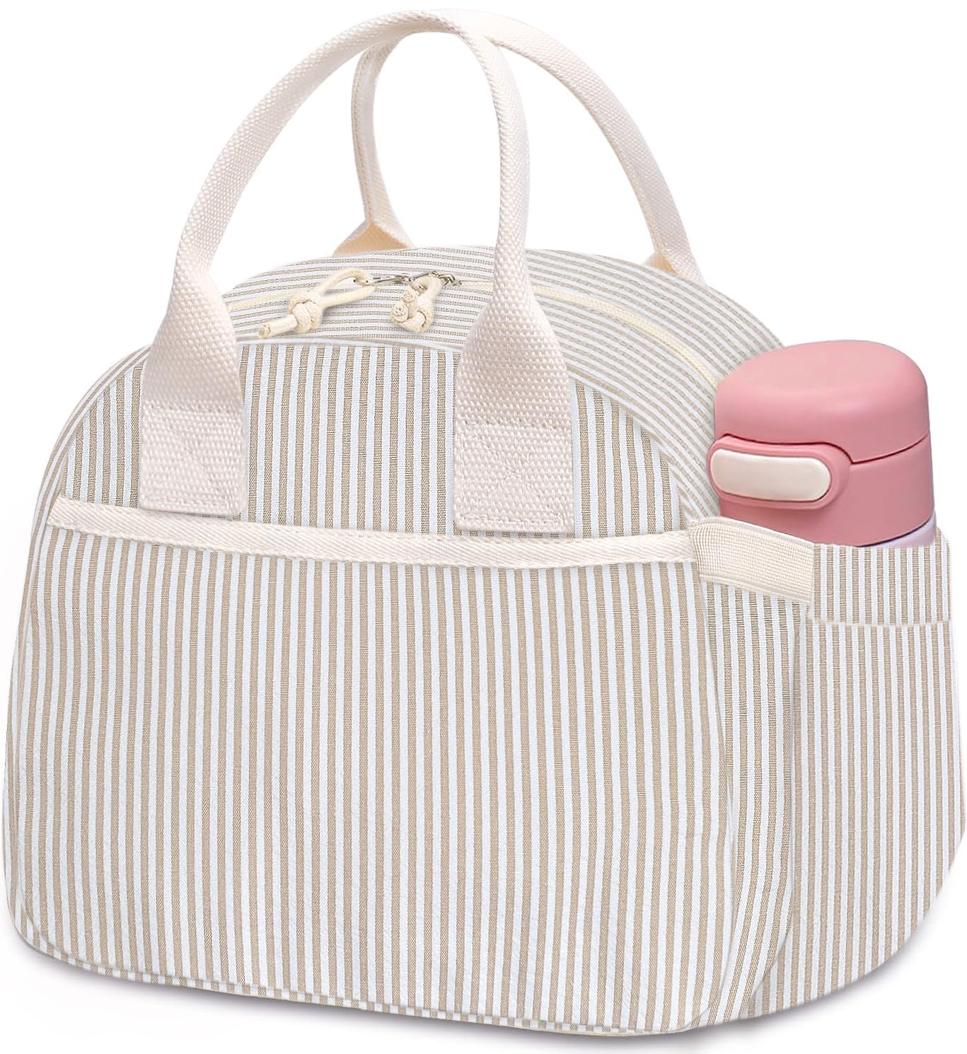 Carry bloom lunch bag makes a gift-ready, stylish option for loved ones.