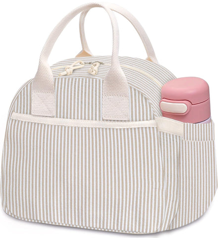 Carry bloom lunch bag makes a gift-ready, stylish option for loved ones.