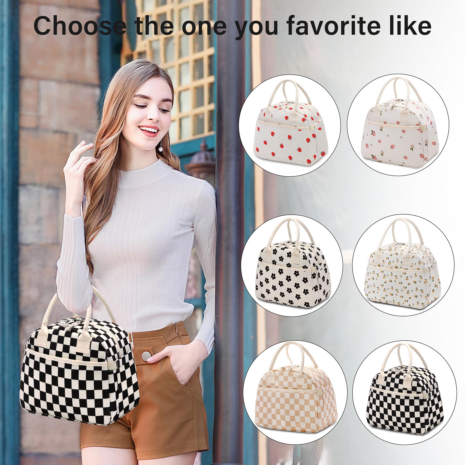Carry Bloom reinforced handles for sturdy daily carrying