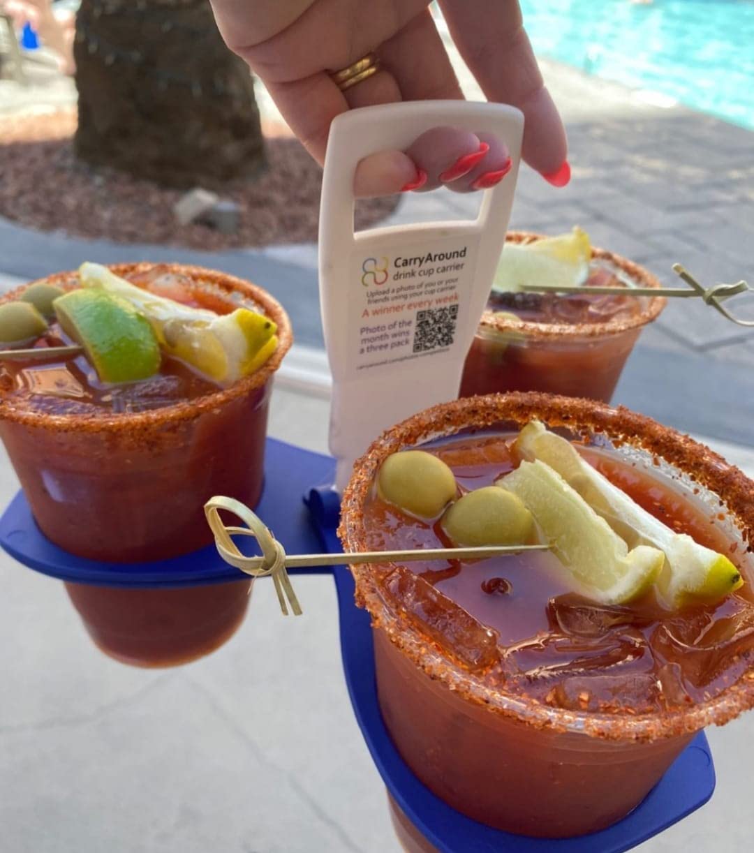 CarryAround festival or office use for on-the-go drinks