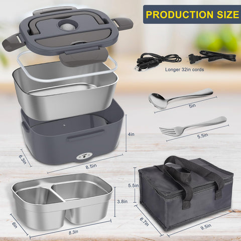 Closeup of Carsolt lunch box lid highlighting leakproof seal and secure snap closure
