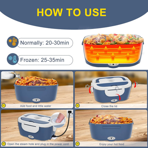 Carsolt stainless steel inner tray, easy to clean and reuse.