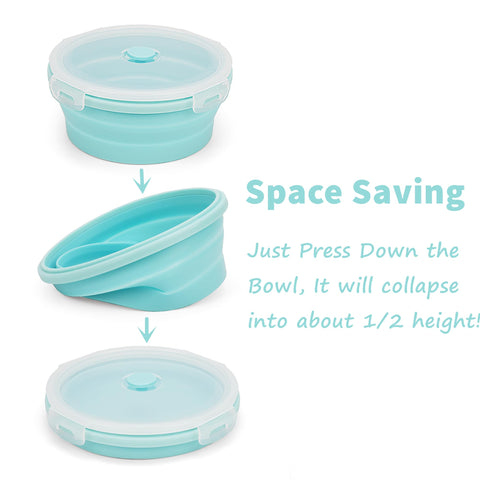 CARTINTS airtight snap-on lids on blue containers securing fresh food