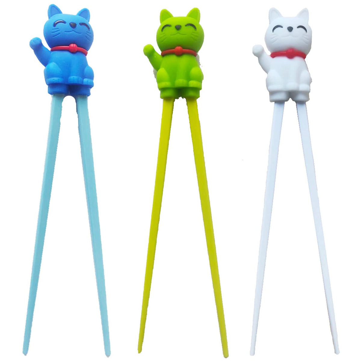 Carykon Lucky Cat chopsticks holder supports beginner grip and alignment.