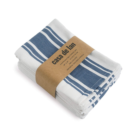 Casa De Lan multipurpose towels suitable as napkins or placemats.