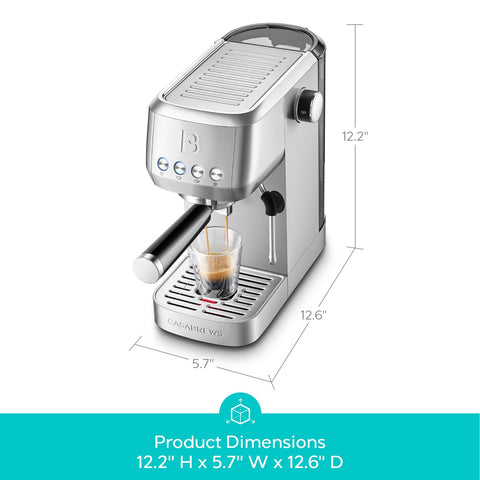 CASABREWS 3700 compact design fits small kitchens without sacrificing performance.
