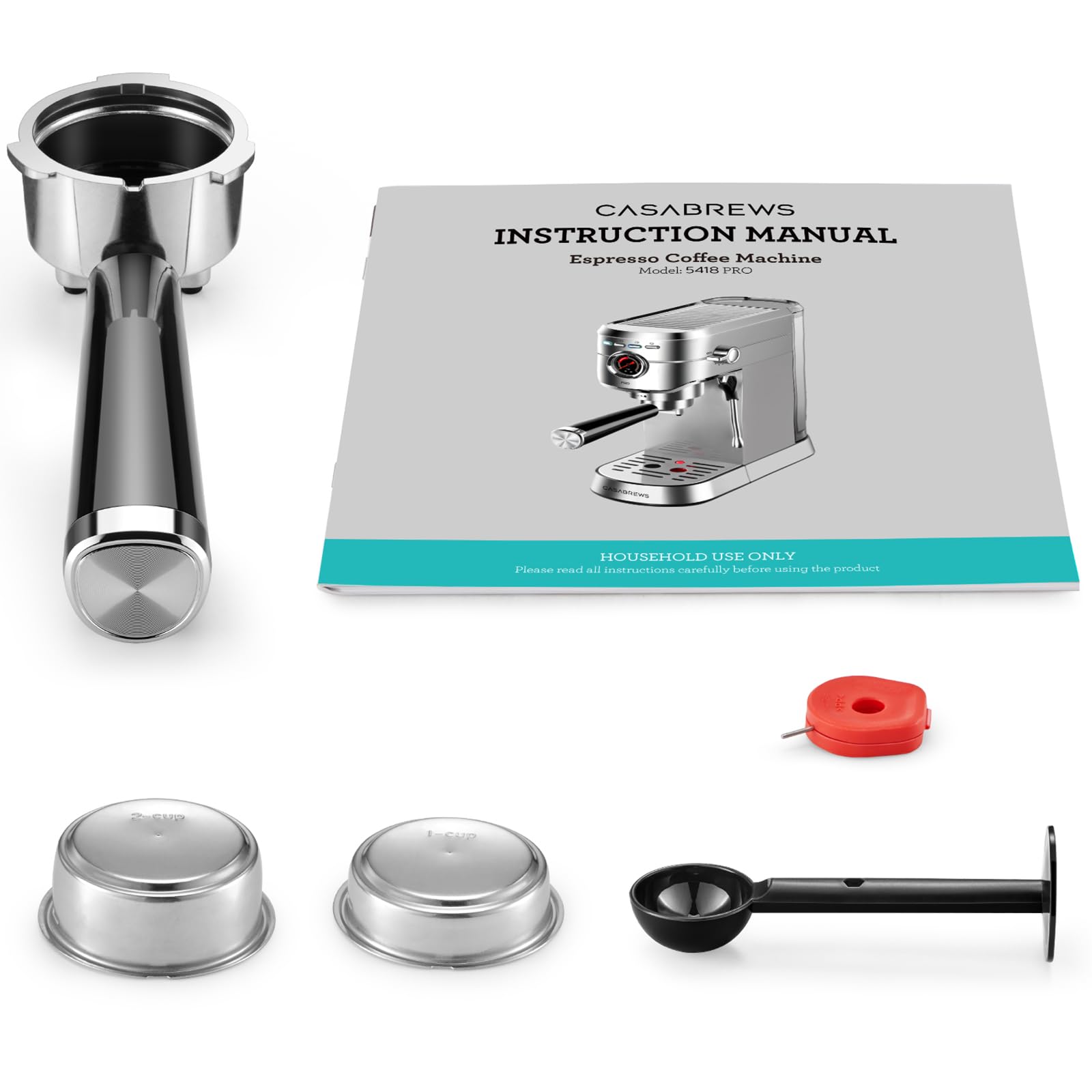 CASABREWS 5418 PRO pod-free design for flexible coffee options