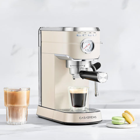 CASABREWS CM5418 latte art microfoam for creamy drinks