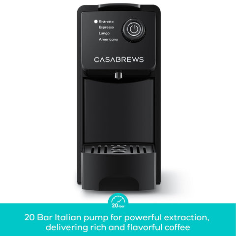 CASABREWS CM7036E ultra-slim design fits small kitchens and desks.